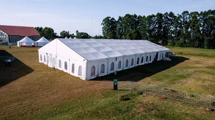 Marquee Tent Setup